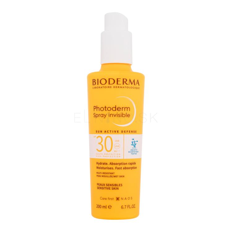 BIODERMA Photoderm Spray Invisible SPF30 Opaľovací prípravok na telo 200 ml