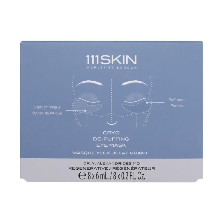 111SKIN Cryo De-Puffing Eye Mask Maska na oči pre ženy 8x6 ml