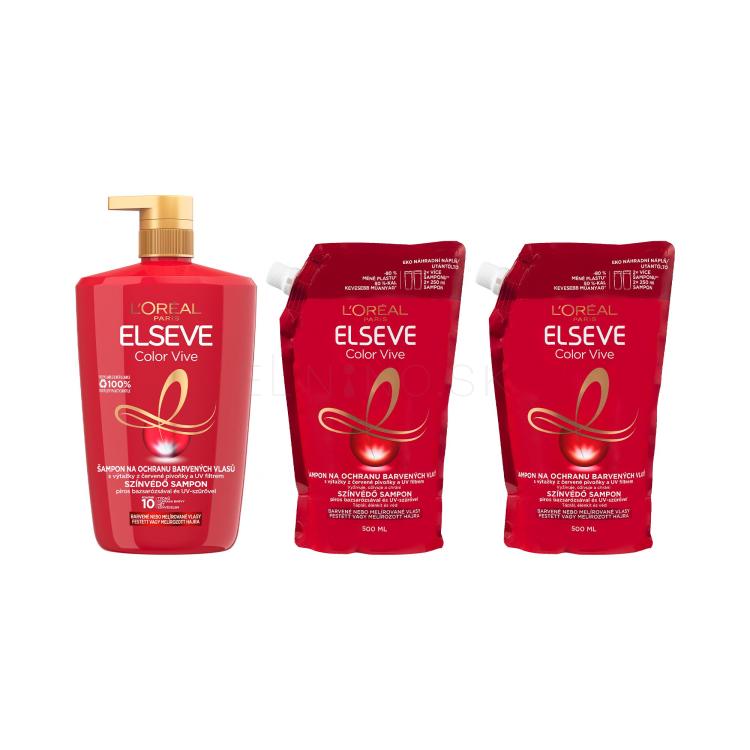 Set Šampón L&#039;Oréal Paris Elseve Color-Vive Protecting Shampoo + Šampón L&#039;Oréal Paris Elseve Color-Vive Protecting Shampoo