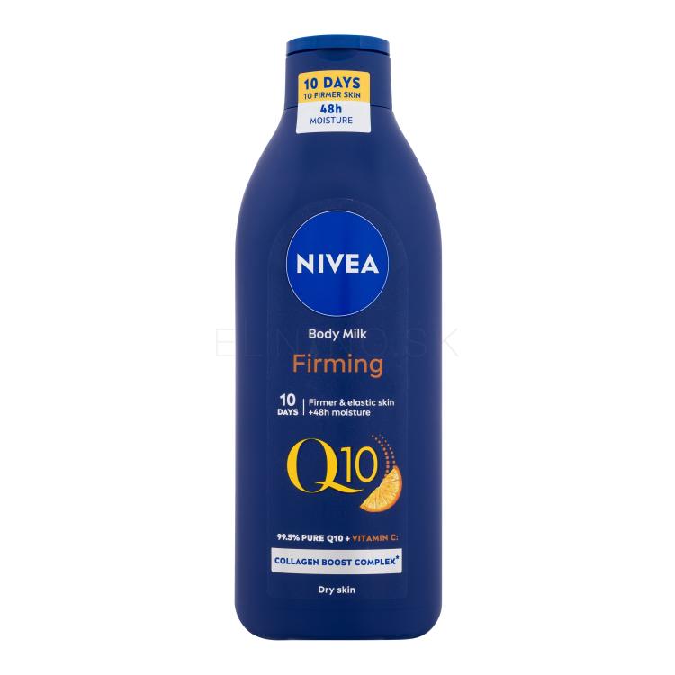 Nivea Q10 + Vitamin C Firming Body Lotion Dry Skin Telové mlieko pre ženy 400 ml