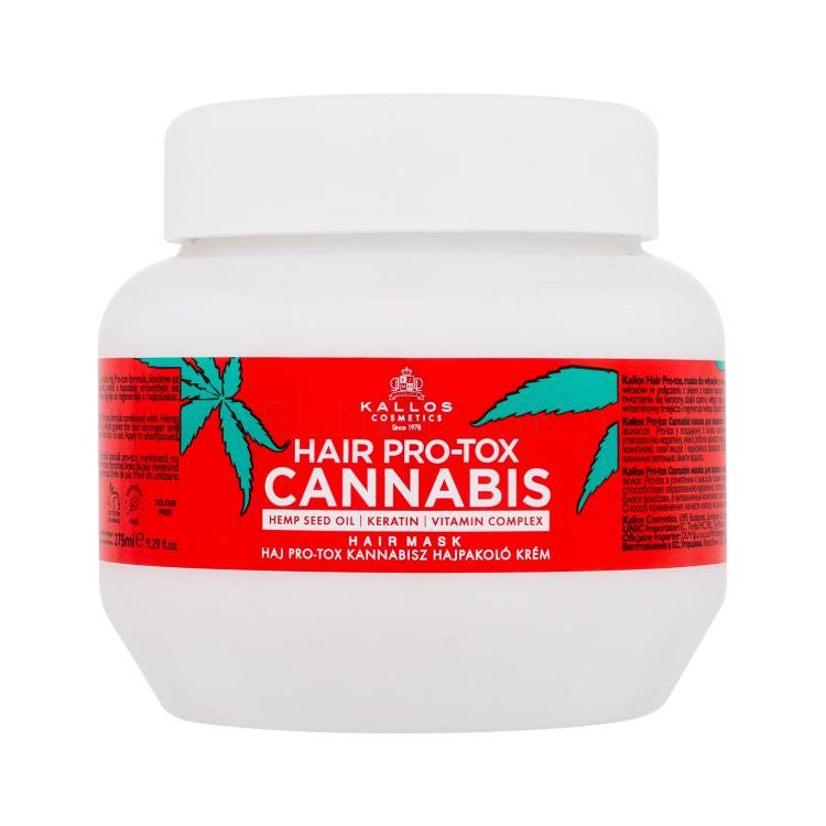 Kallos Cosmetics Hair Pro-Tox Cannabis Maska na vlasy pre ženy 275 ml