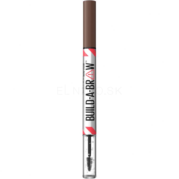 Maybelline Build-A-Brow Ceruzka na obočie pre ženy 1,4 g Odtieň 257 Medium Brown