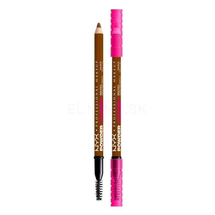 NYX Professional Makeup Powder Louder Brow Pencil Ceruzka na obočie pre ženy 1,15 g Odtieň 03 Auburn