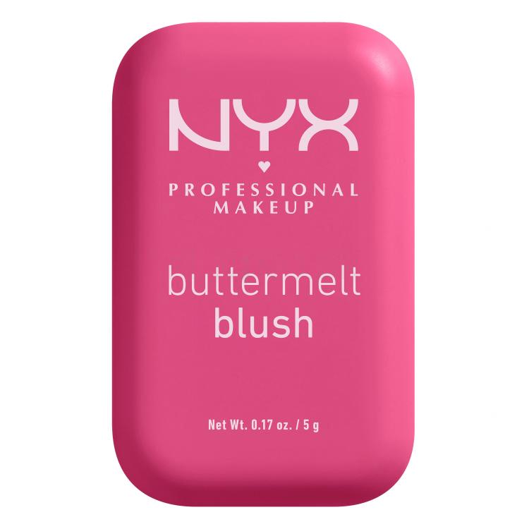 NYX Professional Makeup Buttermelt Blush Lícenka pre ženy 5 g Odtieň 07 Butta With Time