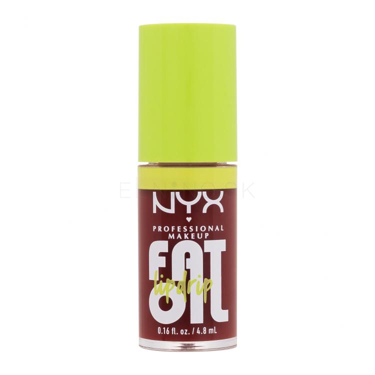 NYX Professional Makeup Fat Oil Lip Drip Olej na pery pre ženy 4,8 ml Odtieň 13 Losin Cone-Trol