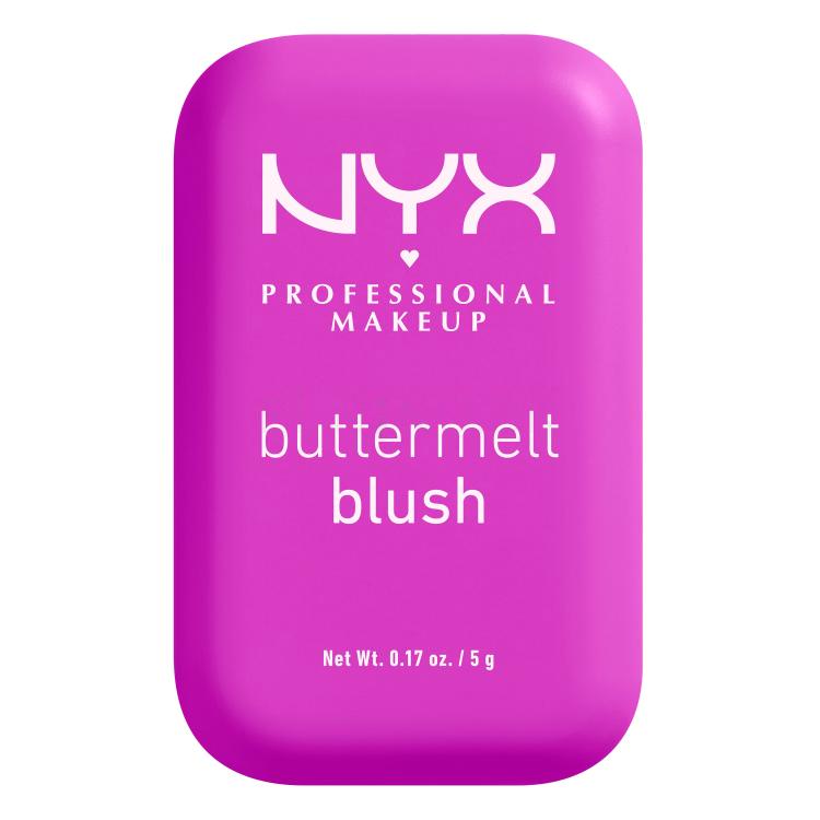 NYX Professional Makeup Buttermelt Blush Lícenka pre ženy 5 g Odtieň 12 All The Butta