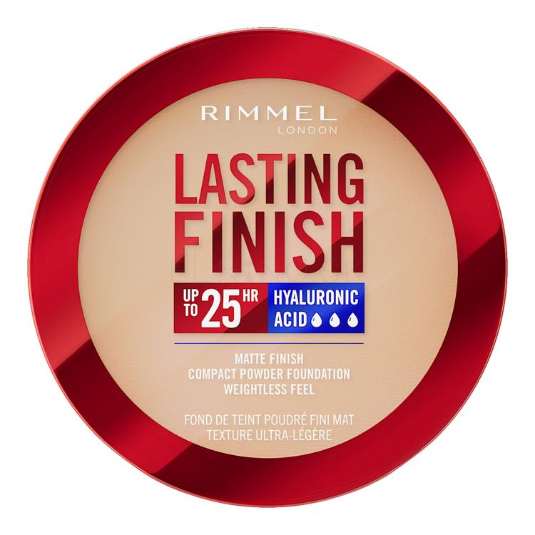 Rimmel London Lasting Finish 25H Compact Powder Foundation SPF20 Make-up pre ženy 7 g Odtieň 003 Sesame