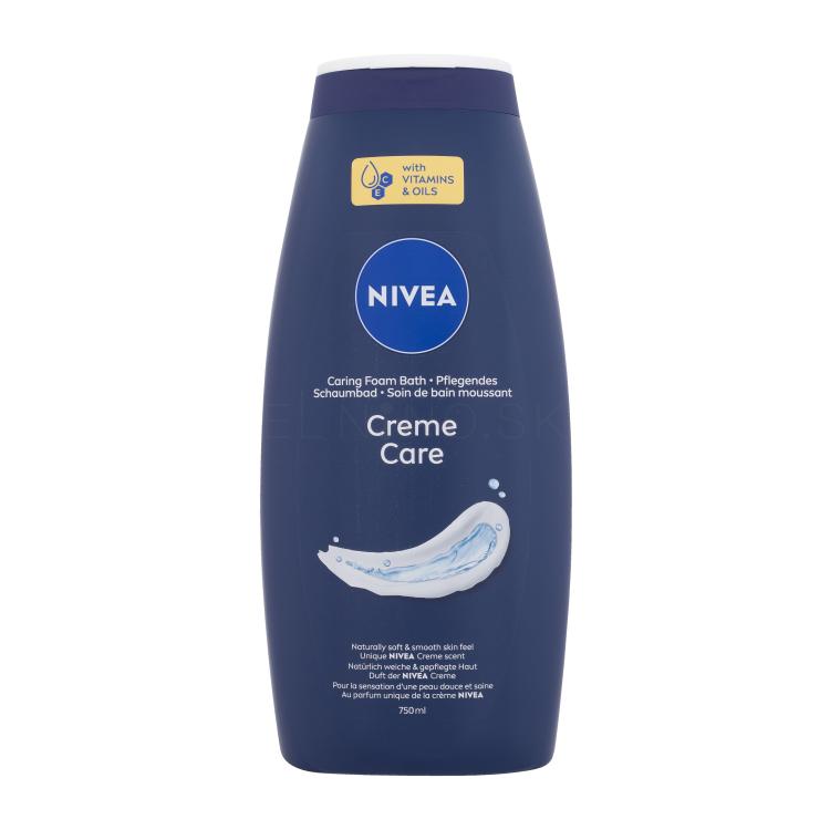 Nivea Creme Care Caring Foam Bath Pena do kúpeľa pre ženy 750 ml