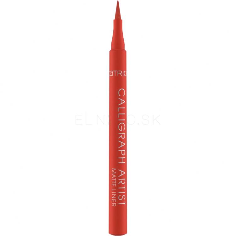 Catrice Calligraph Artist Matte Očná linka pre ženy 1,1 ml Odtieň 080 Bloody Mary