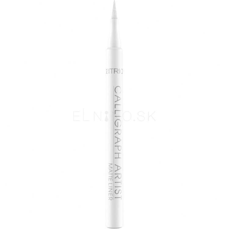 Catrice Calligraph Artist Matte Očná linka pre ženy 1,1 ml Odtieň 070 Snow White