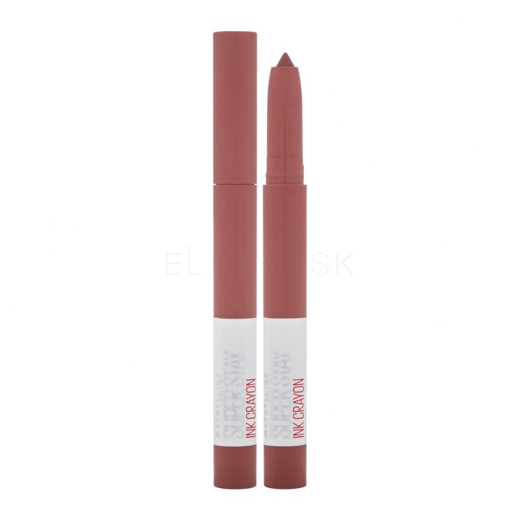 Maybelline Superstay Ink Crayon Matte Rúž pre ženy 1,5 g Odtieň 15 Lead The Way poškodený obal