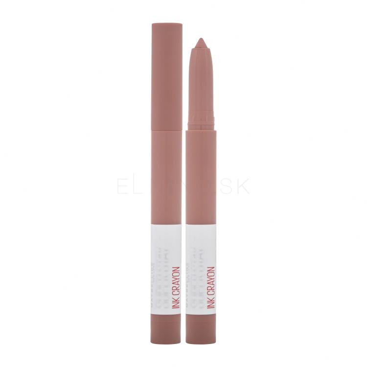 Maybelline Superstay Ink Crayon Matte Rúž pre ženy 1,5 g Odtieň 95 Talk The Talk poškodený obal