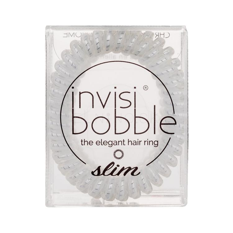 Invisibobble Slim Gumička na vlasy pre ženy Odtieň Chrome Sweet Chrome Set