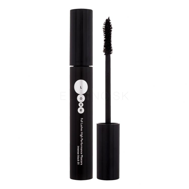 Kallos Cosmetics Love Full Lashes High Performance Mascara Špirála pre ženy 12 ml Odtieň 01 Intense Black