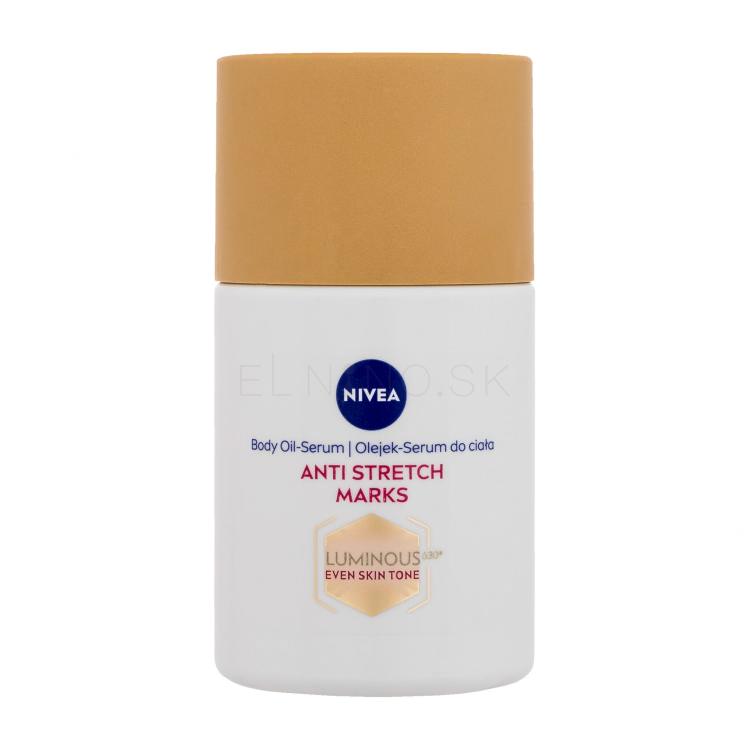 Nivea Luminous 630 Anti Stretch Marks Body Oil-Serum Telový olej pre ženy 100 ml