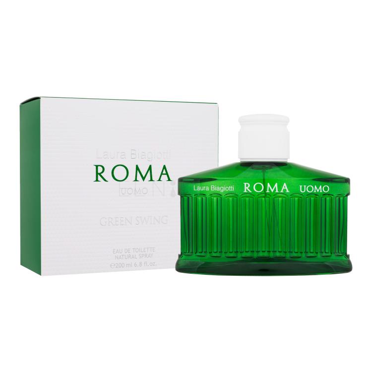 Laura Biagiotti Roma Uomo Green Swing Toaletná voda pre mužov 200 ml