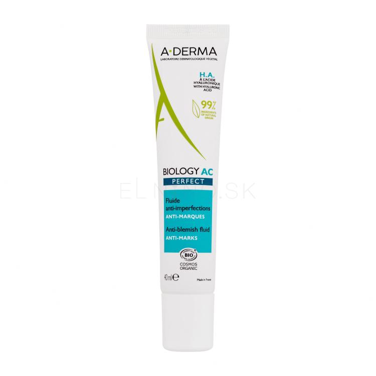 A-Derma Biology AC Perfect Anti-Blemish Fluid Denný pleťový krém pre ženy 40 ml