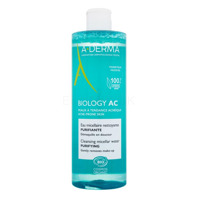 A-Derma Biology AC Cleansing Micellar Water Micelárna voda pre ženy 400 ml