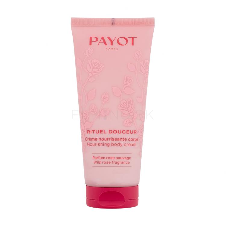 PAYOT Rituel Douceur Nourishing Body Cream Wild Rose Fragrance Telový krém pre ženy 100 ml