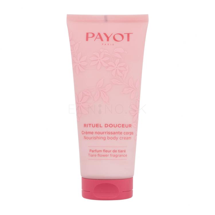 PAYOT Rituel Douceur Nourishing Body Cream Tiare Flower Fragrance Telový krém pre ženy 100 ml