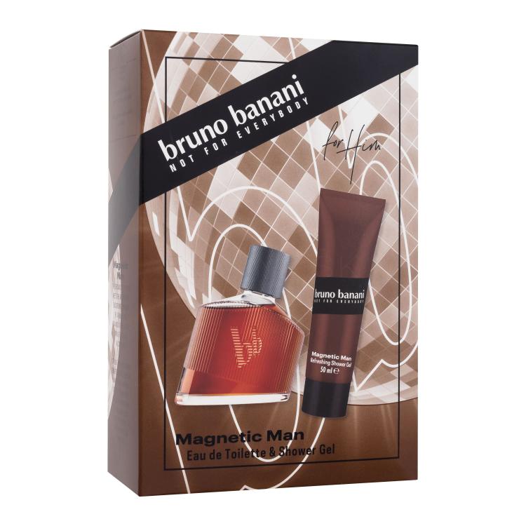 Bruno Banani Magnetic Man Darčeková kazeta toaletná voda 30 ml + sprchovací gél 50 ml