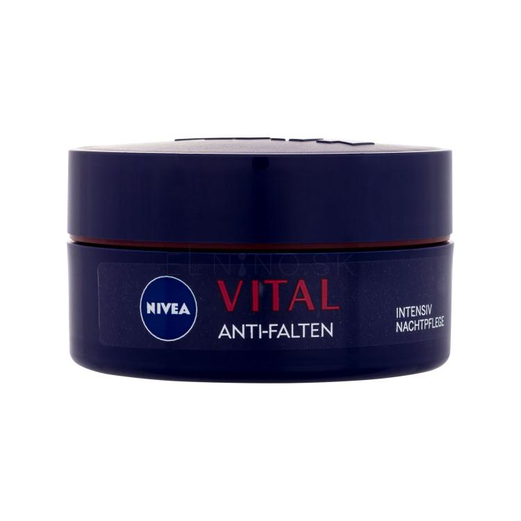 Nivea Vital Anti-Wrinkle Intensive Night Care Nočný pleťový krém pre ženy 50 ml