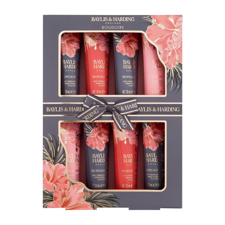 Baylis &amp; Harding Boudoire Tropical Paradise Darčeková kazeta krém na ruky a nechty 8 x 30 ml