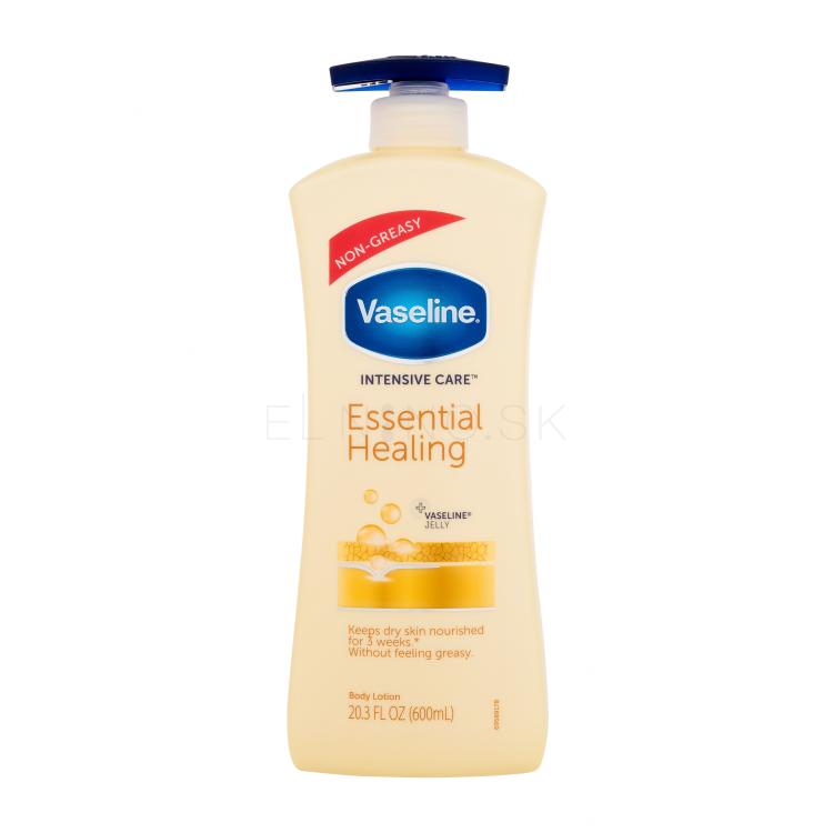 Vaseline Intensive Care Essential Healing Telové mlieko 600 ml poškodený flakón