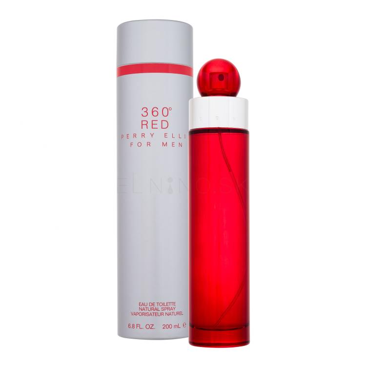 Perry Ellis 360° Red Toaletná voda pre mužov 200 ml