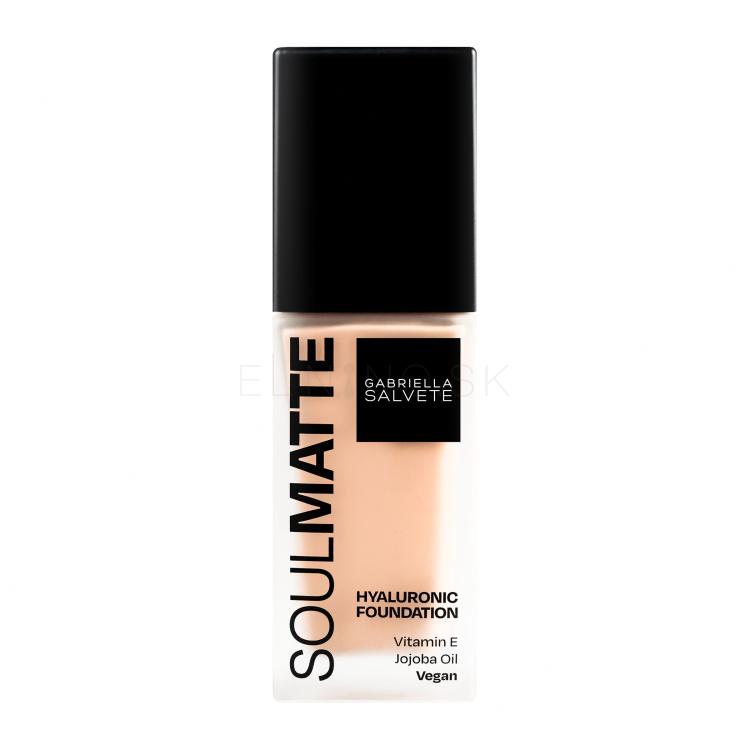 Gabriella Salvete Soulmatte Hyaluronic Foundation Make-up pre ženy 30 ml Odtieň 03C Beige Cold