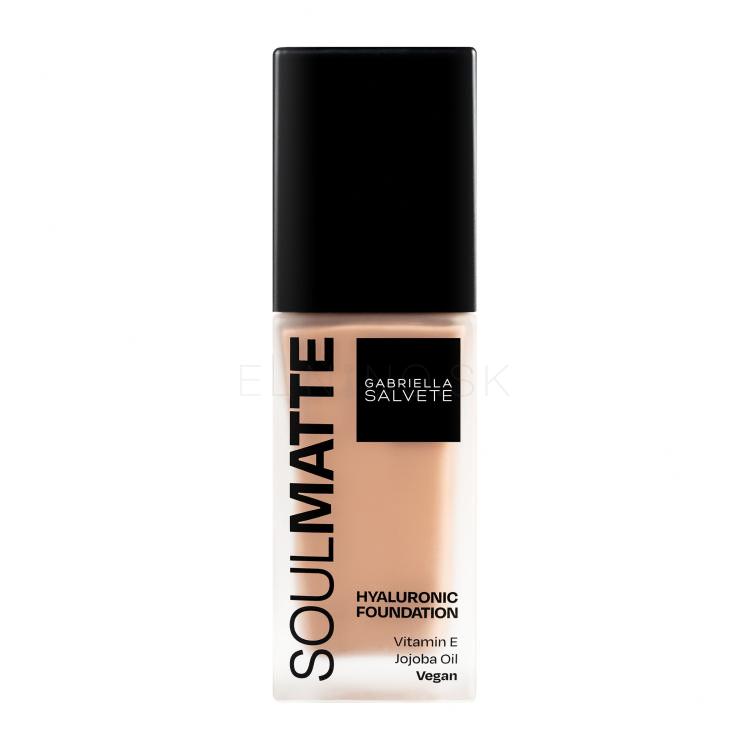 Gabriella Salvete Soulmatte Hyaluronic Foundation Make-up pre ženy 30 ml Odtieň 04N Sand Neutral