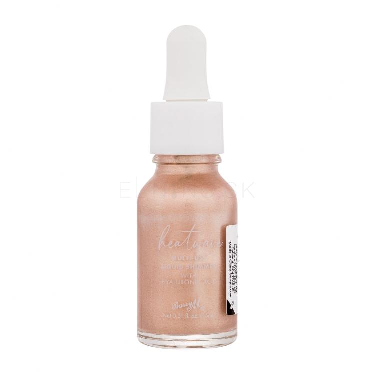 Barry M Heatwave Multi-Use Liquid Shimmer Rozjasňovač pre ženy 15 ml Odtieň Intense