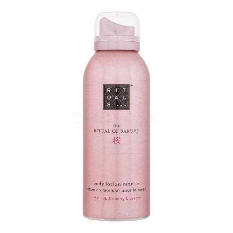 Rituals The Ritual Of Sakura Body Lotion Mousse Telové mlieko pre ženy 150 ml