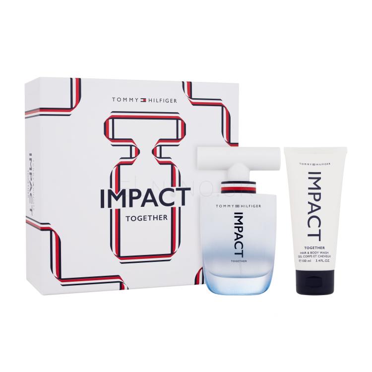 Tommy Hilfiger Impact Together Darčeková kazeta toaletná voda 100 ml + sprchovací gél 100 ml