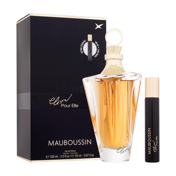 Mauboussin Elixir Pour Elle Darčeková kazeta parfumovaná voda 100 ml + parfumovaná voda 20 ml