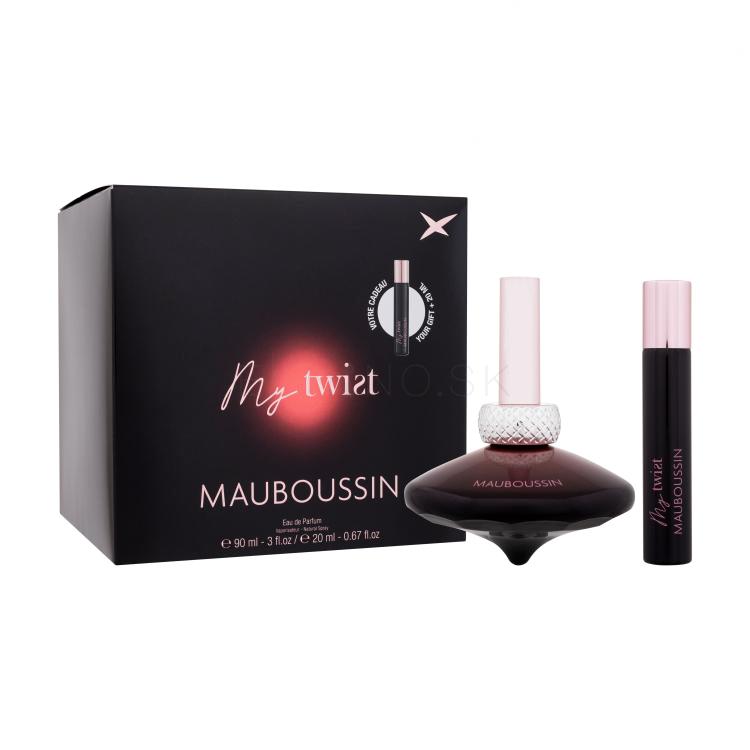 Mauboussin My Twist Darčeková kazeta parfumovaná voda 90 ml + parfumovaná voda 20 ml