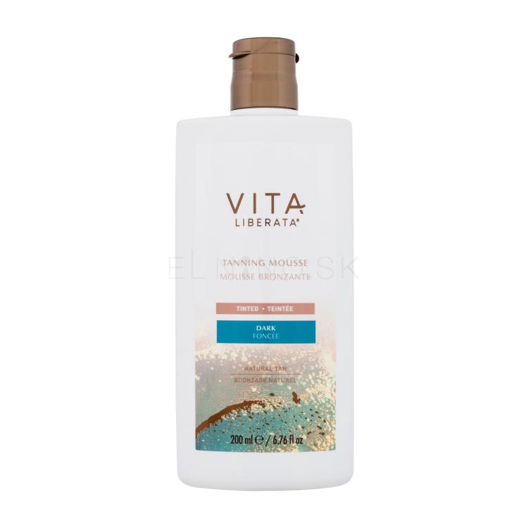 Vita Liberata Tanning Mousse Tinted Samoopaľovací prípravok pre ženy 200 ml Odtieň Dark poškodená krabička