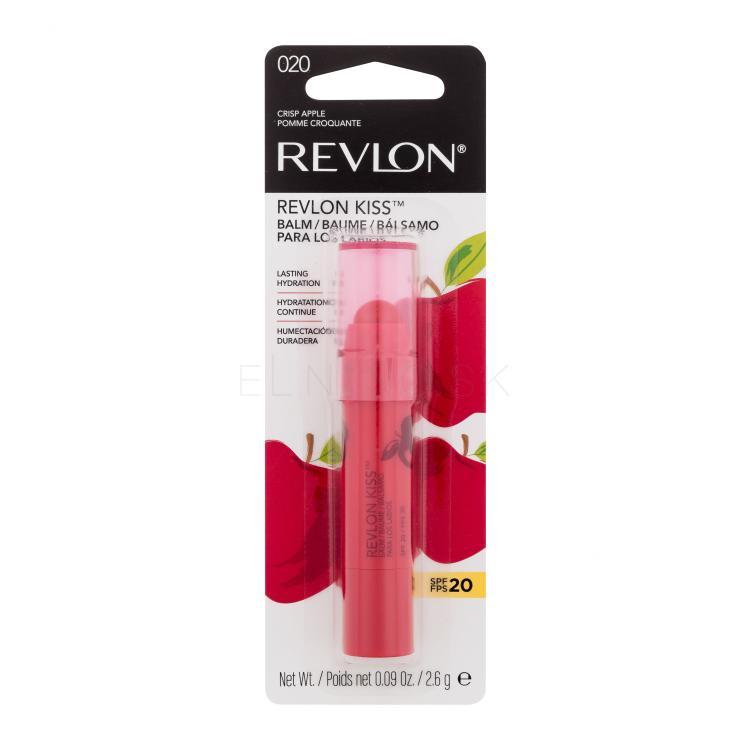 Revlon Revlon Kiss SPF20 Balzam na pery pre ženy 2,6 g Odtieň 020 Crisp Apple