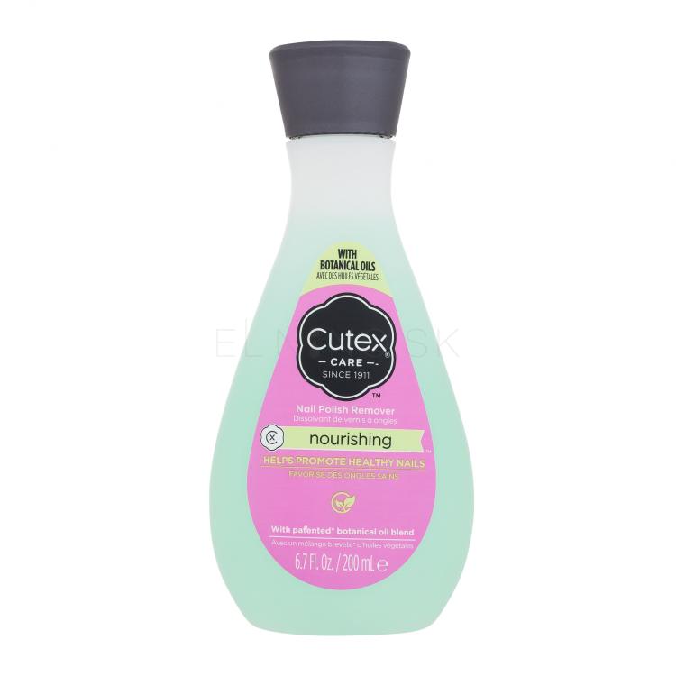 Cutex Nourishing Nail Polish Remover Odlakovač nechtov pre ženy 200 ml