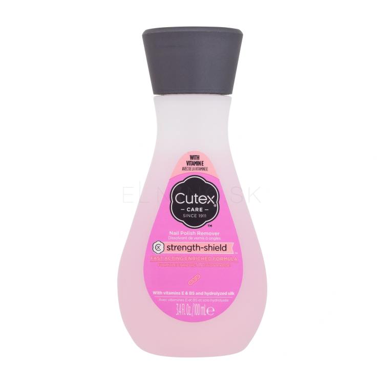 Cutex Strength-Shield Nail Polish Remover Odlakovač nechtov pre ženy 100 ml