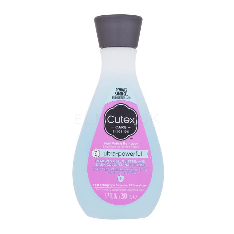 Cutex Ultra-Powerful Nail Polish Remover Odlakovač nechtov pre ženy 200 ml