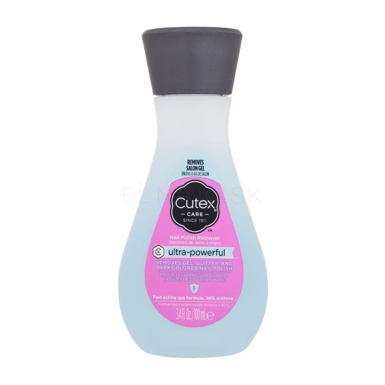 Cutex Ultra-Powerful Nail Polish Remover Odlakovač nechtov pre ženy 100 ml