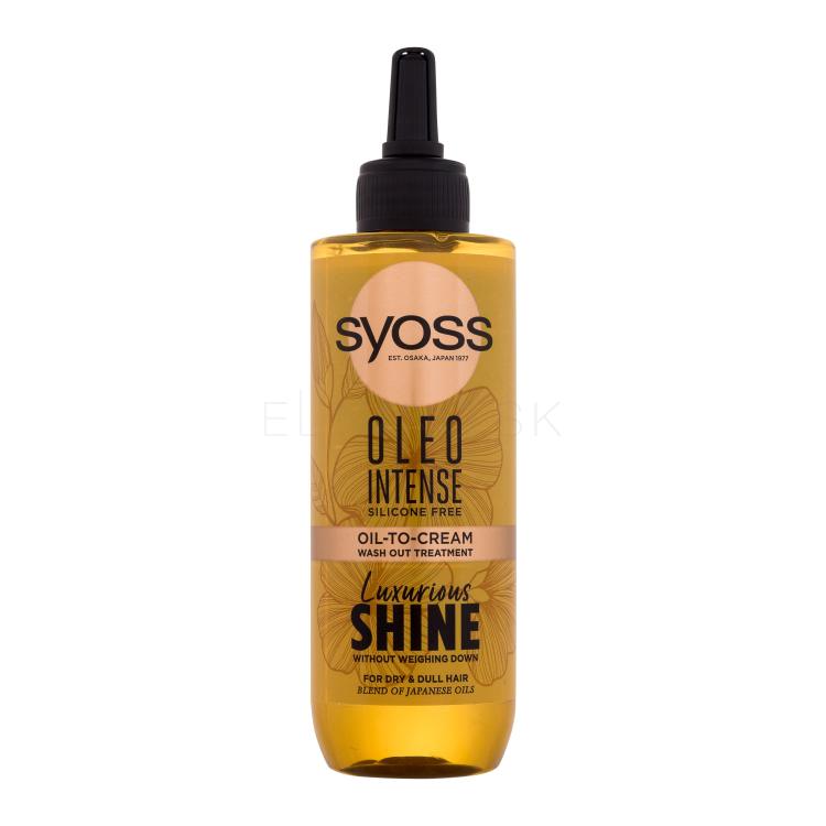 Syoss Oleo Intense Oil-To-Cream Balzam na vlasy pre ženy 200 ml