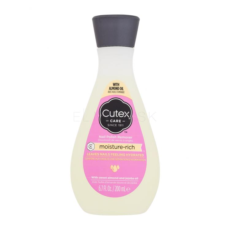 Cutex Moisture-Rich Nail Polish Remover Odlakovač nechtov pre ženy 200 ml