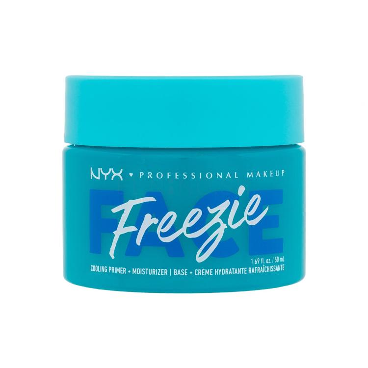 NYX Professional Makeup Face Freezie Cooling Primer + Moisturizer Podklad pod make-up pre ženy 50 ml poškodený flakón