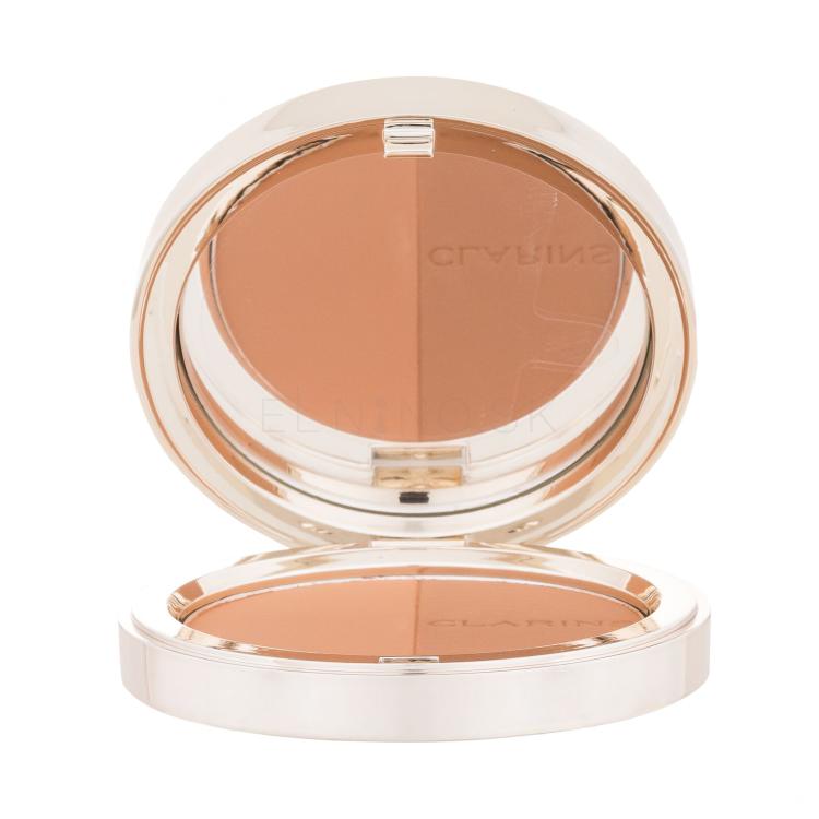 Clarins Ever Bronze Compact Powder Bronzer pre ženy 10 g Odtieň 03 Deep