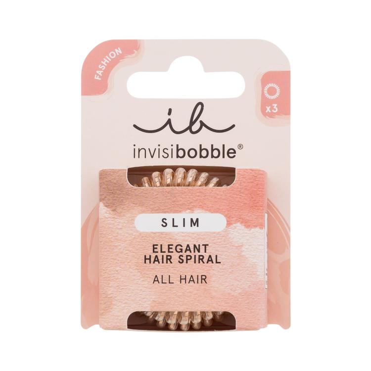 Invisibobble Slim Gumička na vlasy pre ženy Odtieň Bronze Set