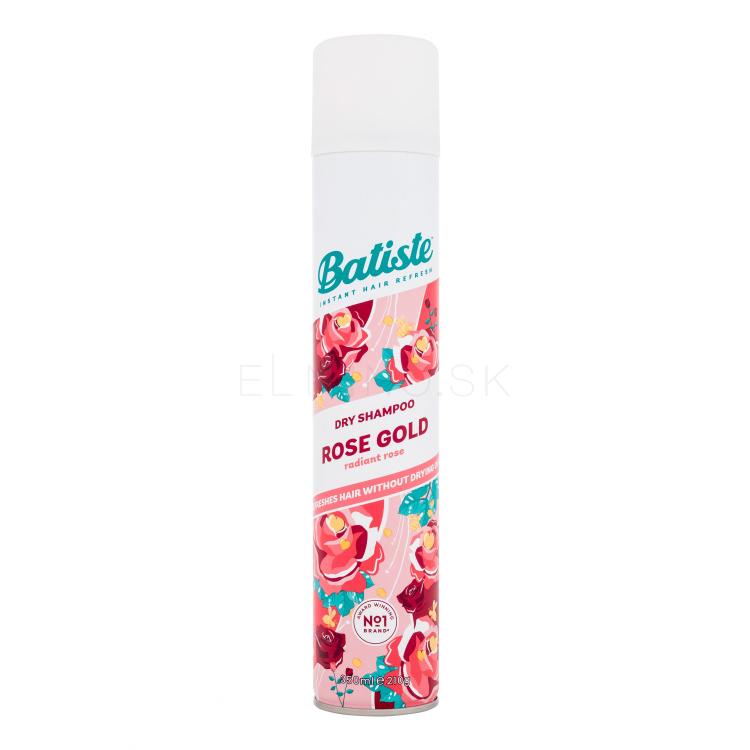 Batiste Rose Gold Suchý šampón pre ženy 350 ml poškodený flakón