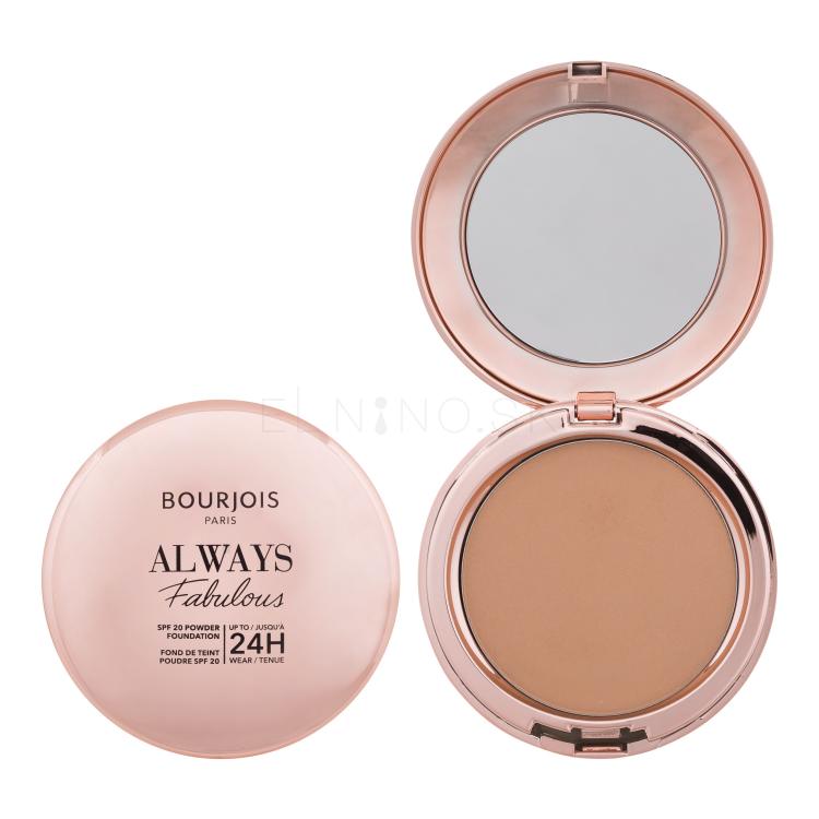 BOURJOIS Paris Always Fabulous Powder Foundation SPF20 Make-up pre ženy 7 g Odtieň 210 Vanilla