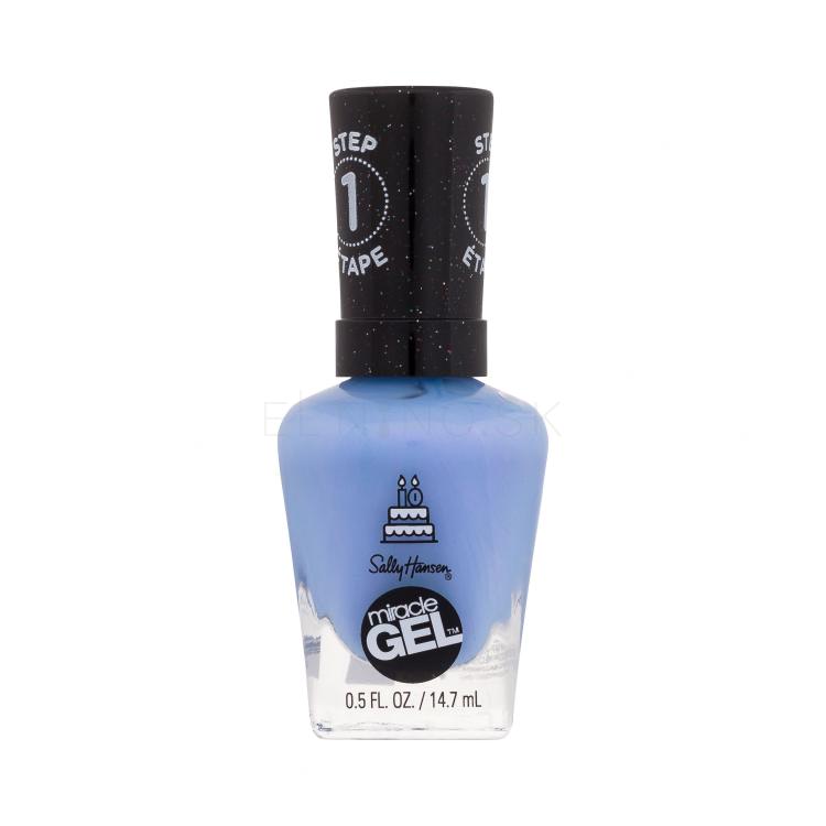 Sally Hansen Miracle Gel Birthday Collection Lak na nechty pre ženy 14,7 ml Odtieň 628 It&#039;s Sherbert Day